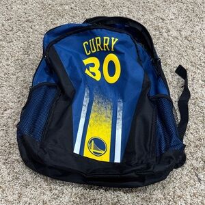 Blue and Black Sports Backpack